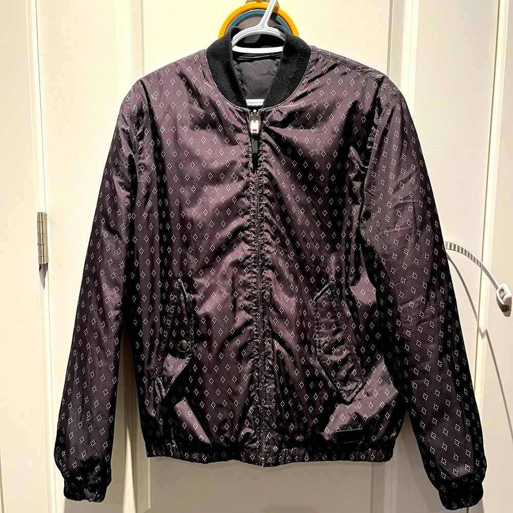 Coach down filled reversible bomb jacket